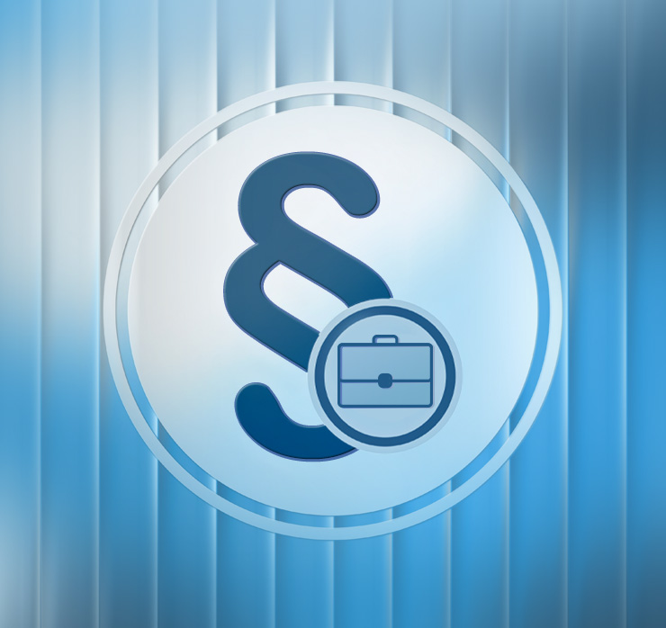 Säulengebäude mit Prozesspfeilen – symbolisiert Abläufe, Entscheidungen und Dynamik im Arbeitsförderungsrecht