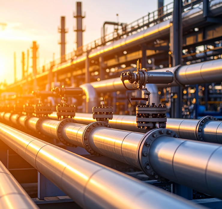 Gasinfrastruktur als Symbol für Nutzungsdauern und regulatorische Vorgaben